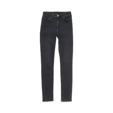 Acne Studios Skinny Fit Jeans - Peg "Used Black"