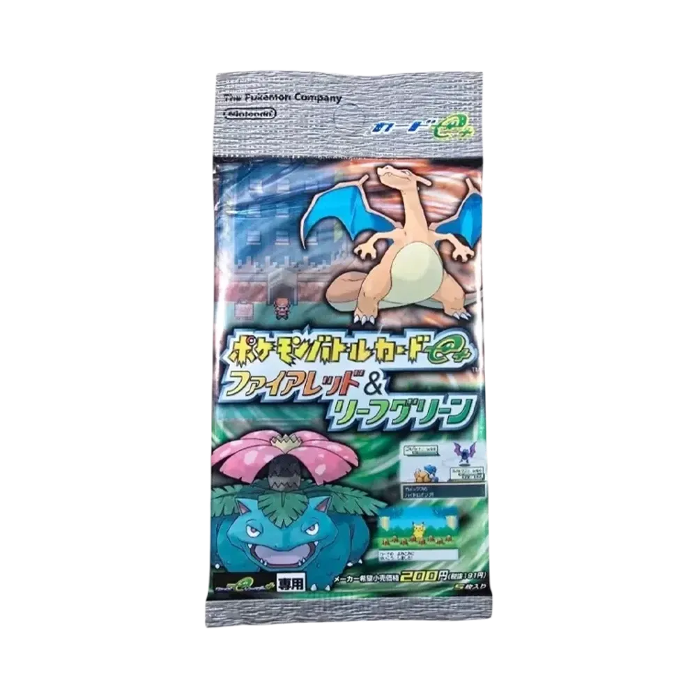 ポケモンカードゲーム ポケモンバトルカードe+「ファイアレッド&リーフグリーン」パック
