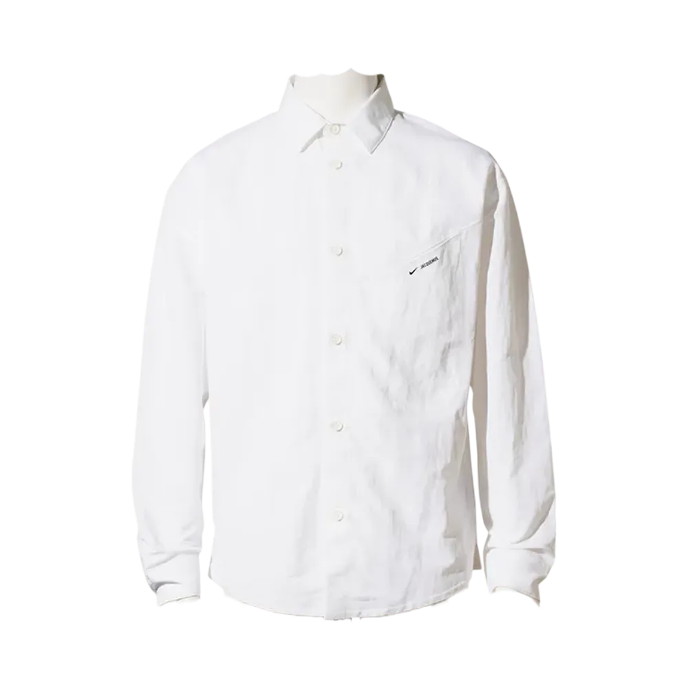 Nike x Jacquemus Men's Long Sleeve Shirt "White"