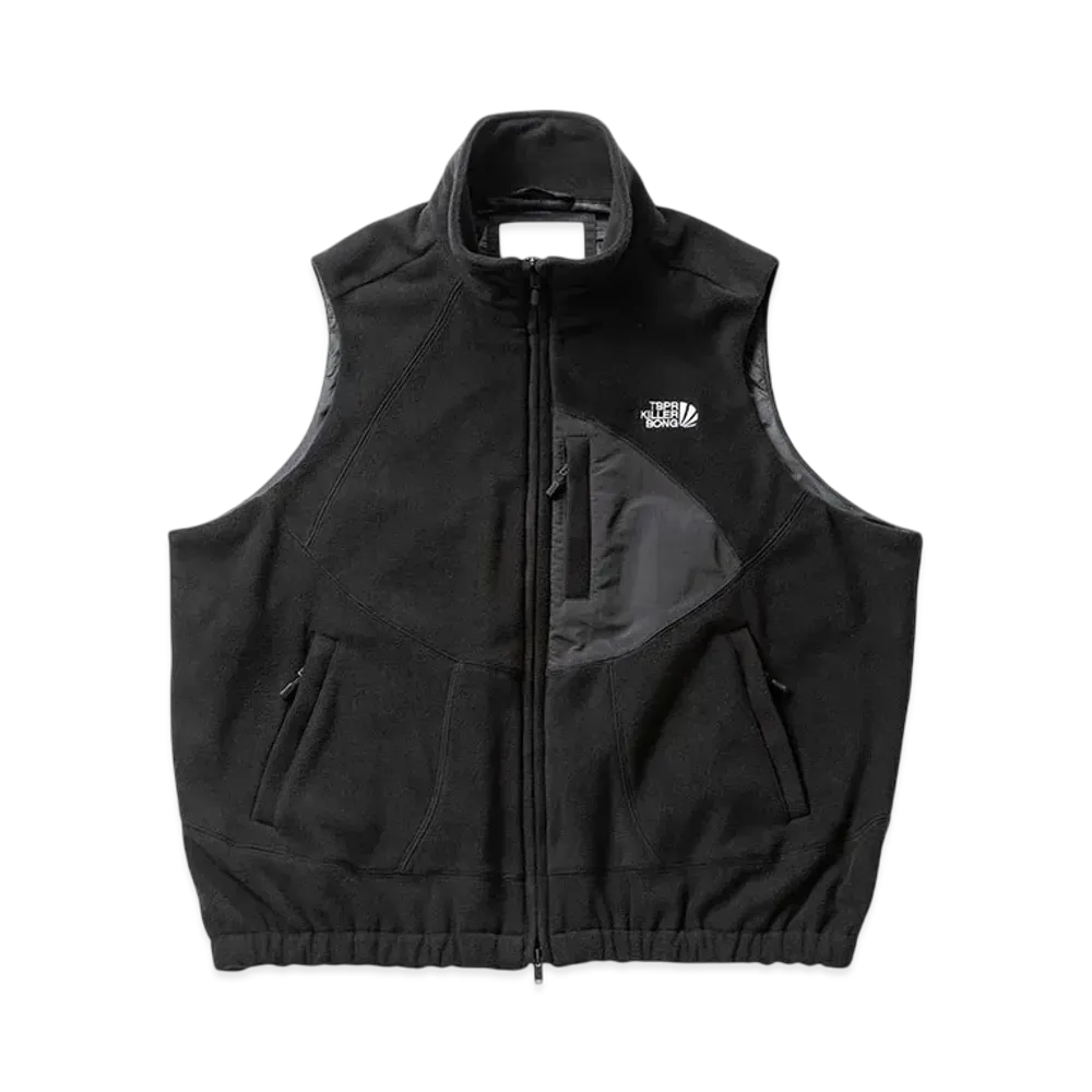 TIGHTBOOTH Fleece Vest "Black"