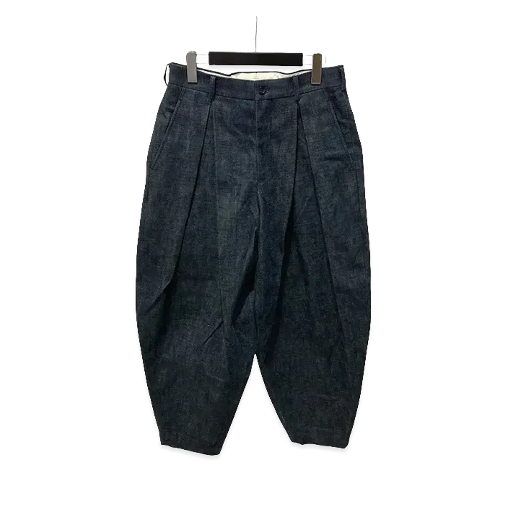 COMME des GARCONS HOMME PLUS Wide Intuck Pants "Indigo"