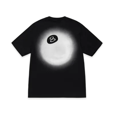 Stussy 8 Ball Fade Tee "Black"