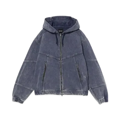 BEAMS Fade Zip Blouson "Blue"