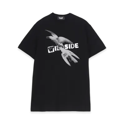WILDSIDE YOHJI YAMAMOTO Crow T-Shirt "Black"