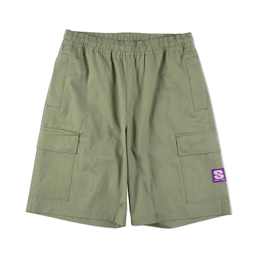 WIND AND SEA Dusty Field Cargo Short "Green"