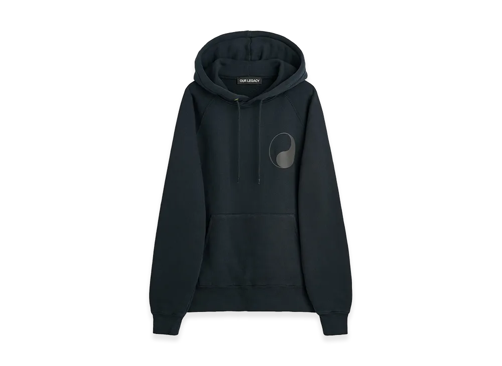 OUR LEGACY Work Shop Hood "Black Reflective Print"