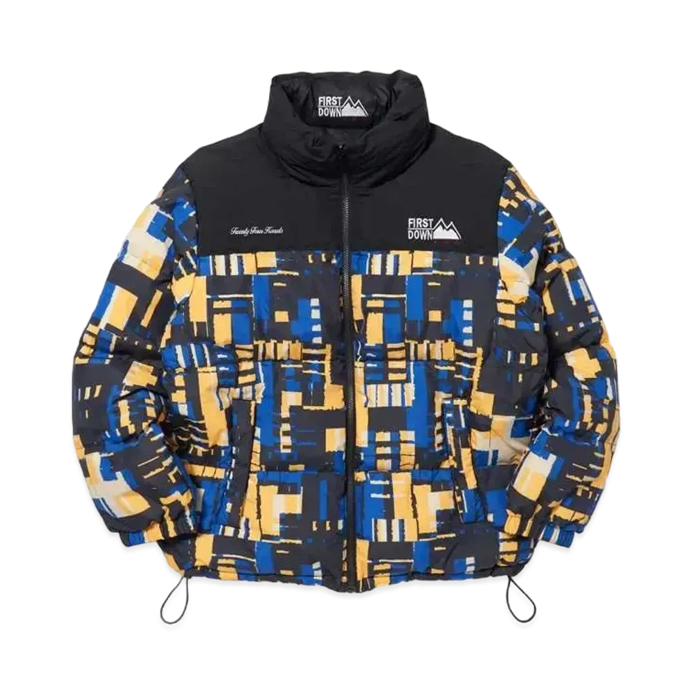 FIRST DOWN x 24Karats Bubble Down Jacket "Multi"