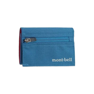 mont-bell Compact Tri-fold Wallet "Blue"