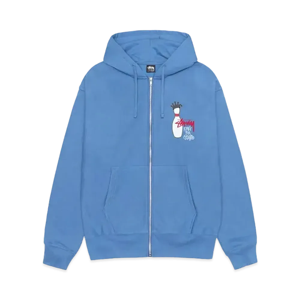 Stussy Kingpin Zip Hoodie "Pacific" (FA24)