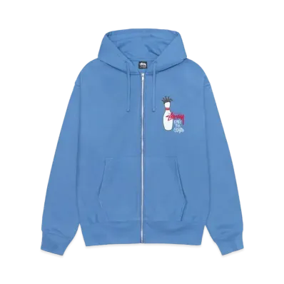 Stussy Kingpin Zip Hoodie "Pacific" (FA24)
