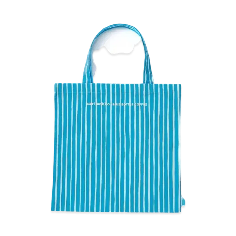 Marimekko x BLUE BOTTLE COFFEE Tote Piccolo "Blue"