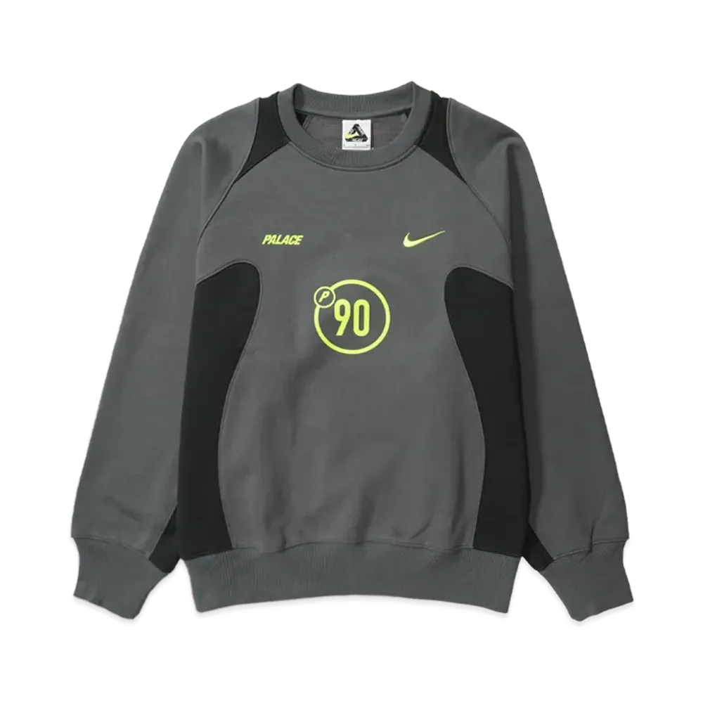PALACE x Nike Total P90 Crew "Grey"