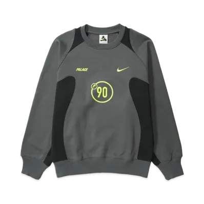 PALACE x Nike Total P90 Crew "Grey"