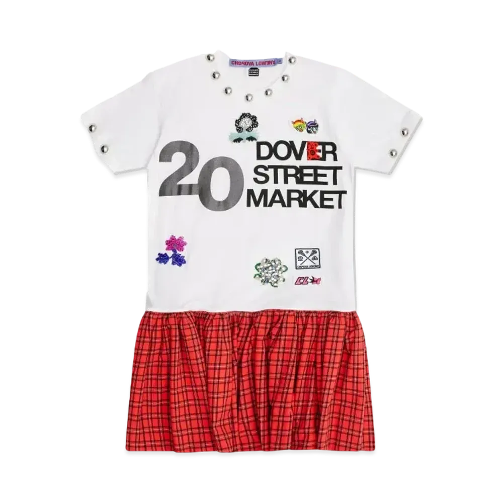 Dover Street Market London x Chopova Lowena 20th Anniversary Tee "Red"
