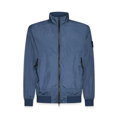 Stone Island 42822 Garment Dyed Crinkle Reps Nylon Blouson - 23SS "Avio Blue"