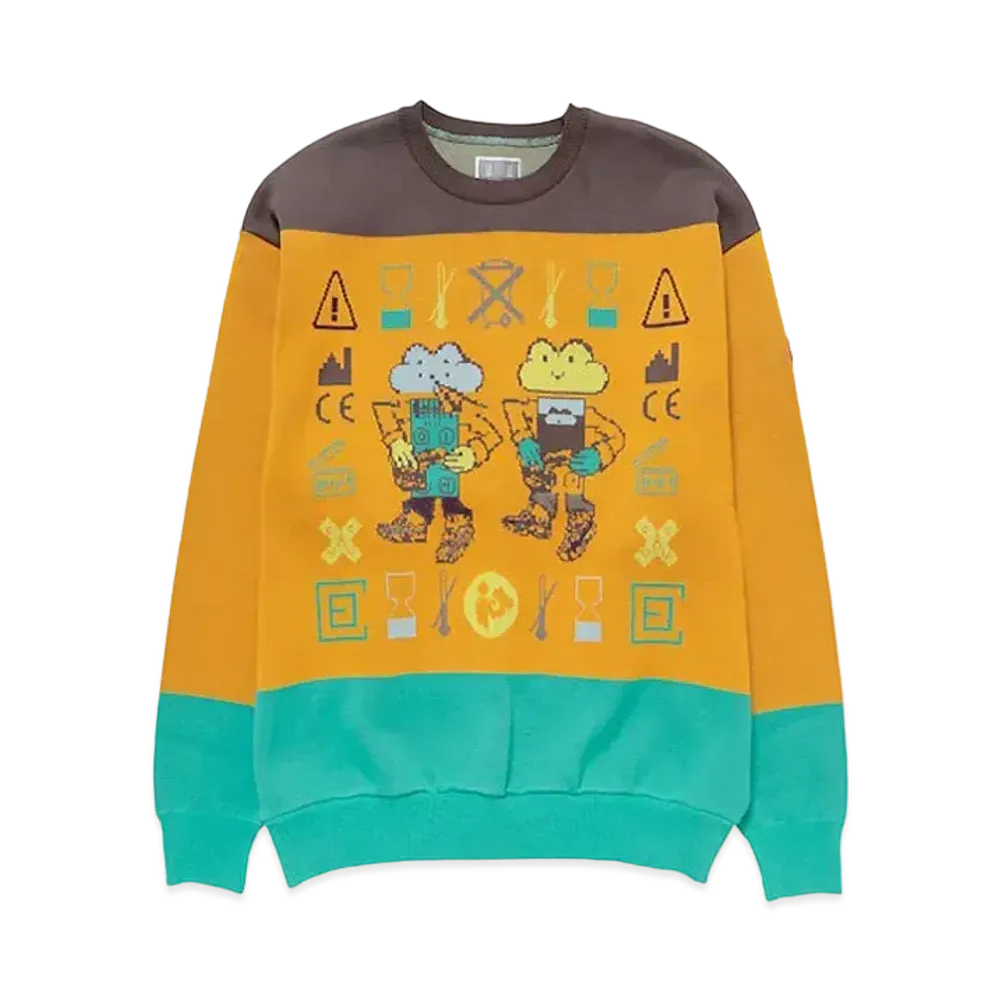 Cav Empt (C.E) N M BOY KNIT "Orange"