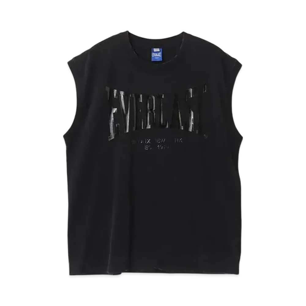 atmos x EVERLAST Vintage Finish NS T-shirt "Black"