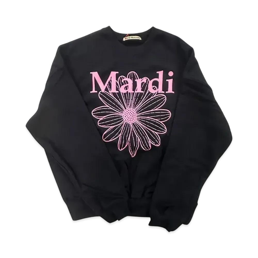 Mardi Mercredi Sweatshirt Flowermardi "Navy Lavender"