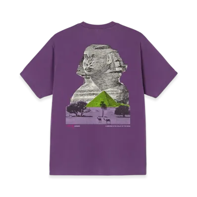 Stussy Sphinx Pigment Dyed Tee "Purple"