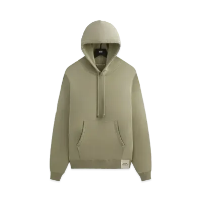 Kith 101 x Auralee Auralee Smooth Soft Hoodie "Seagrass"