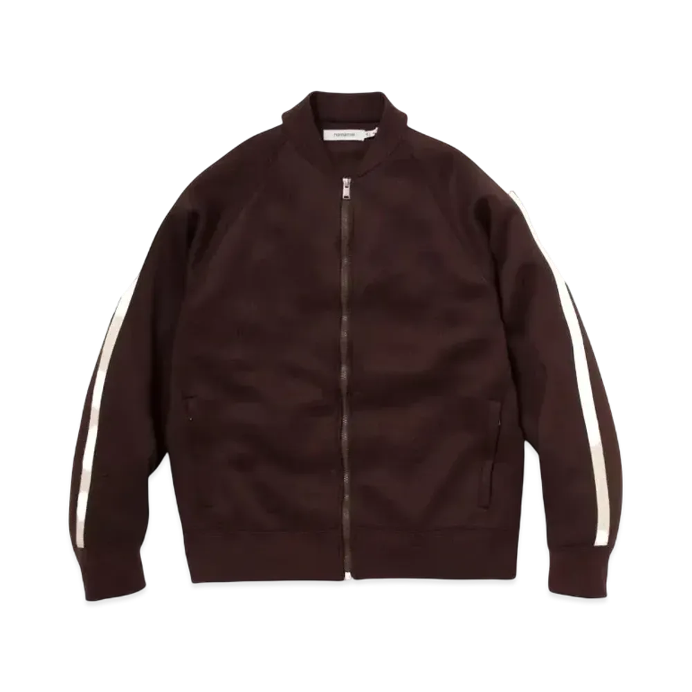 nonnative Coach Full Zip Blouson Poly Jersey "Brown"