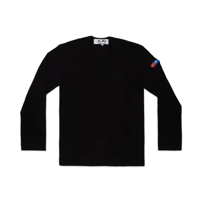 PLAY COMME des GARCONS Invader Cotton L/S T-Shirt "Black"