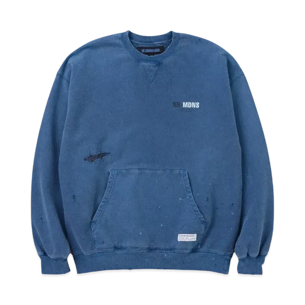 NEIGHBORHOOD x MADNESS Savage Sweat Shirt LS "Navy"
