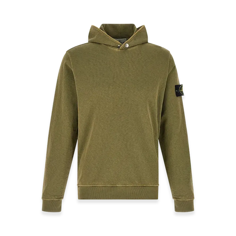 Stone Island Malfile Cotton Sweatshirt "Green"