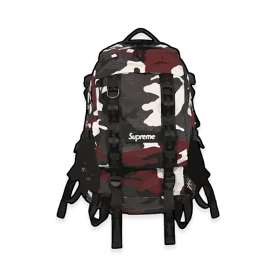 Supreme Backpack (26SS) "Red Camo"