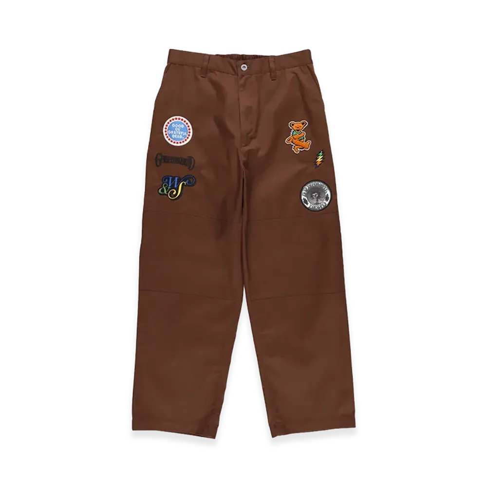 WIND AND SEA x Grateful Dead Canvas Pants "Beige"