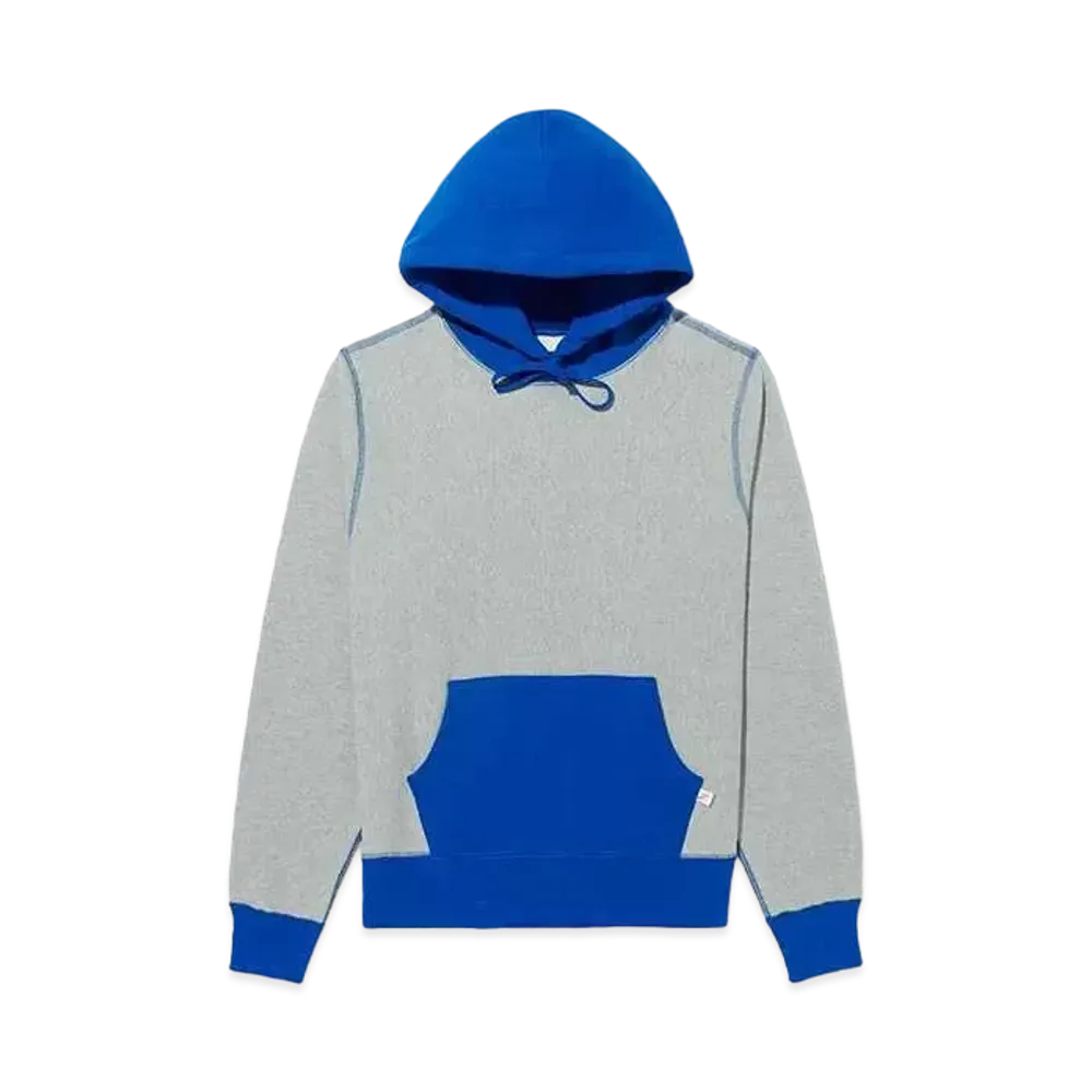 Noah Color Block Hoodie #1 "Heather Grey & Royal"