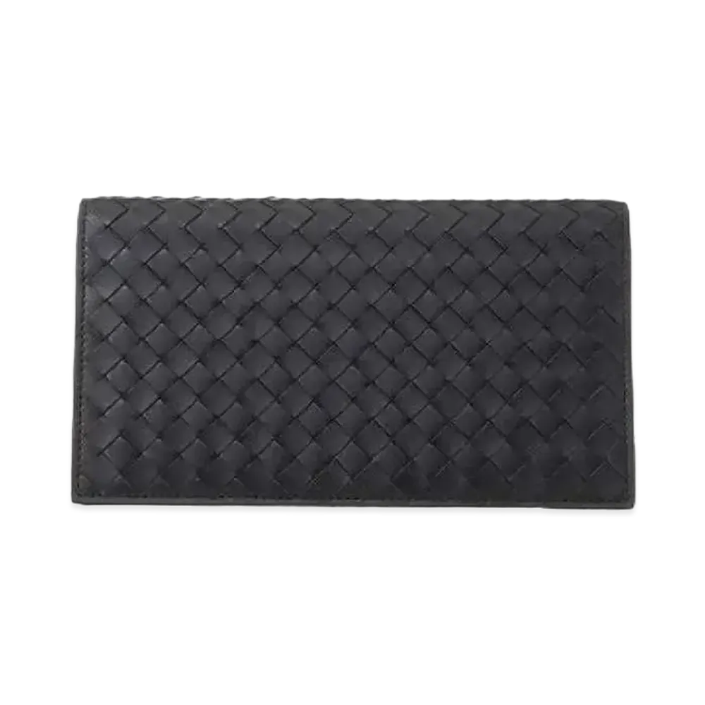 Bottega Veneta Intrecciato Calfskin Continental Wallet "Espresso"