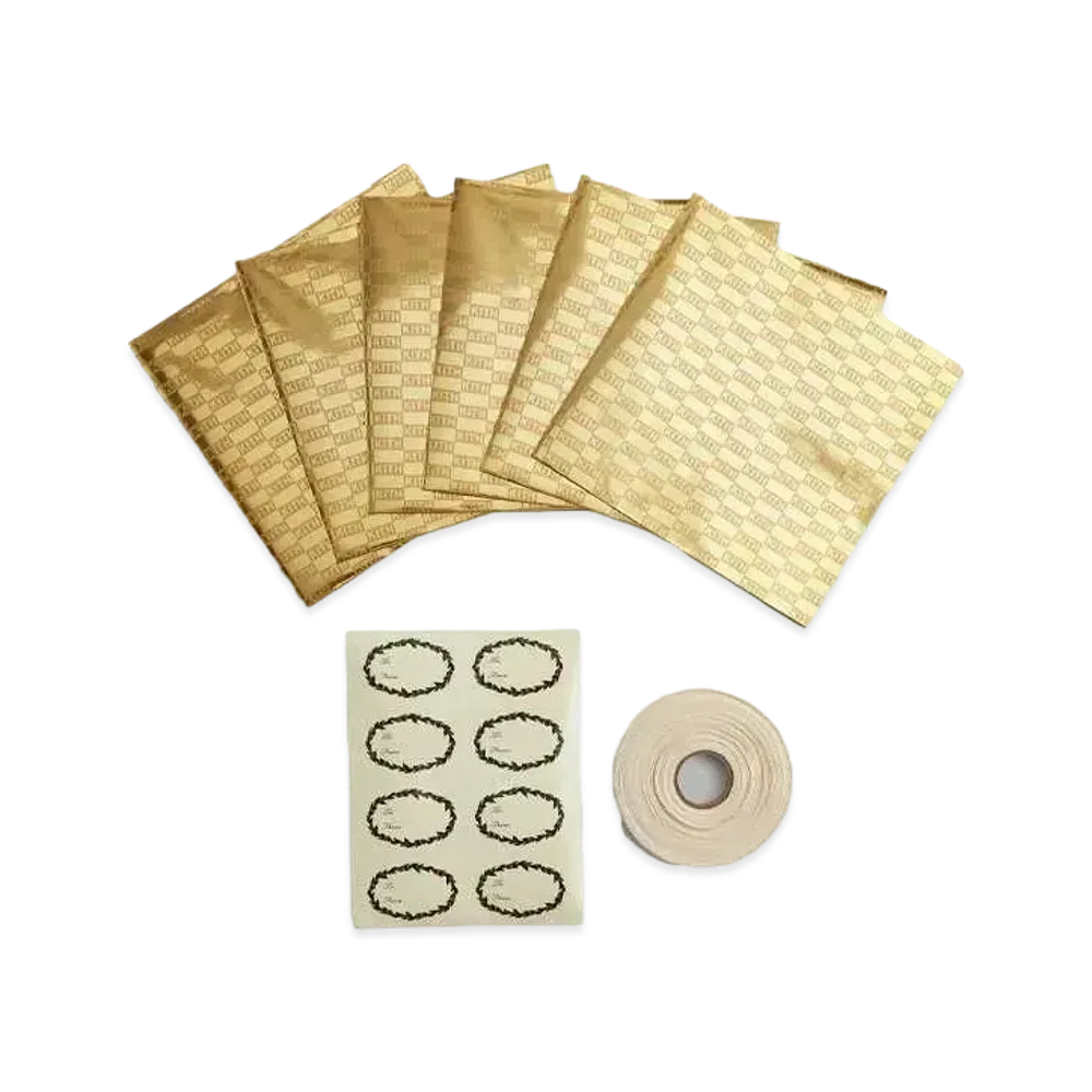 Kith Kithmas Gift Wrapping Set "Bright Gold"