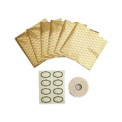 Kith Kithmas Gift Wrapping Set "Bright Gold"