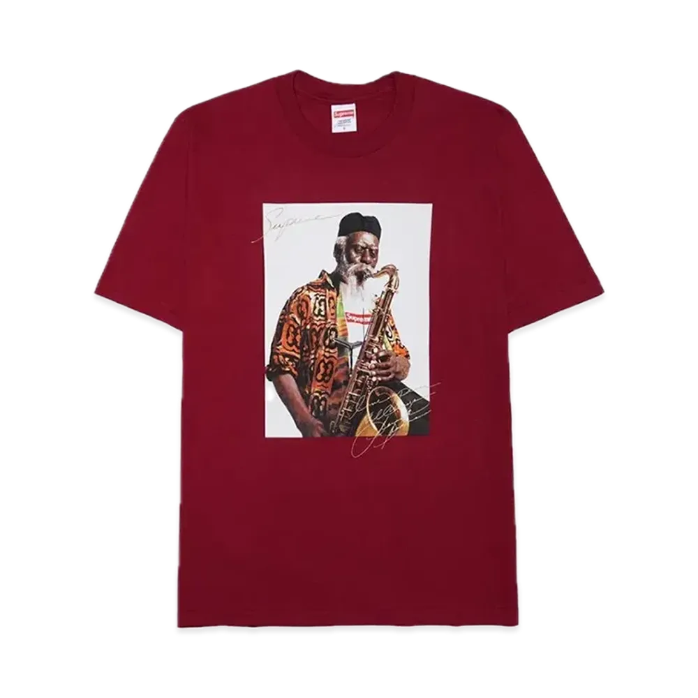 Supreme Pharoah Sanders Tee "Cardinal"