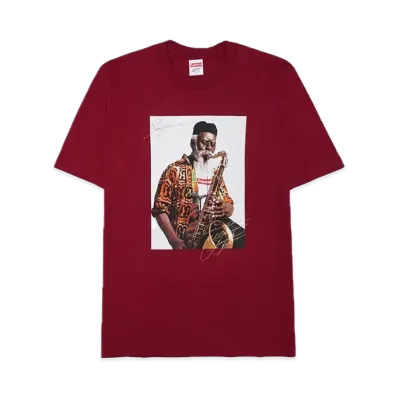Supreme Pharoah Sanders Tee "Cardinal"