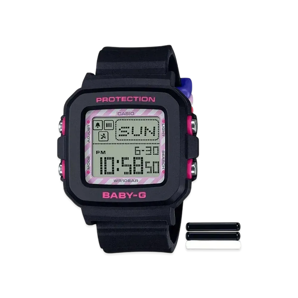 Casio G-Shock BABY-G BABY-G+PLUS Kuromi collaboration model BGD-10 Series BGD-10KKM-1JR