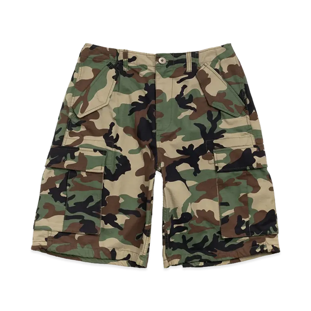 Stussy Cargo Short Ripstop "Woodland Camo"