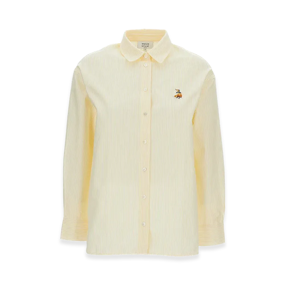 Maison Kitsune Women's Shirts "Yellow"
