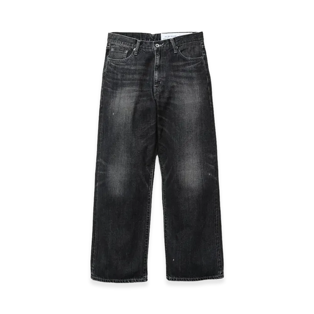 NEIGHBORHOOD Washed Denim DP Wide Pants "Black"