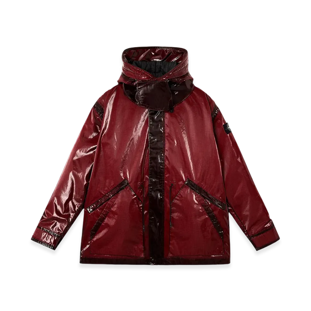 Stone Island 4100079 Uneven Ripstop Prismatico "Dark Burgundy"