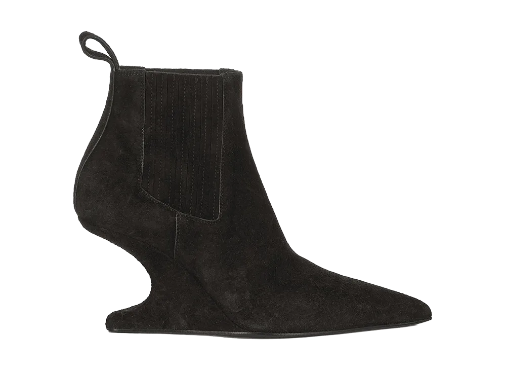 Rick Owens Women's Cantilever 8 Ankle Sharp "Black"