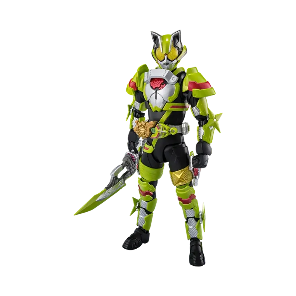 BANDAI "S.H.Figuarts" -Kamen Rider Geats- KAMEN RIDER TYCOON FEVER NINJA FORM & KEKERA (KAERU NO OKIMONO) SET
