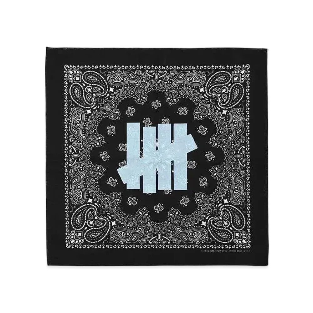 UNDEFEATED 5-STRIKE BANDANNA - UL22001 "Black"