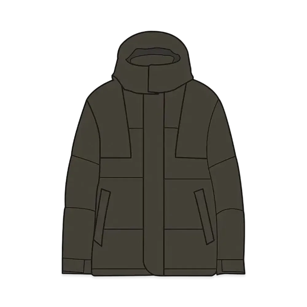 UNIQLO +J Downover Size Parka 445767 "Olive"