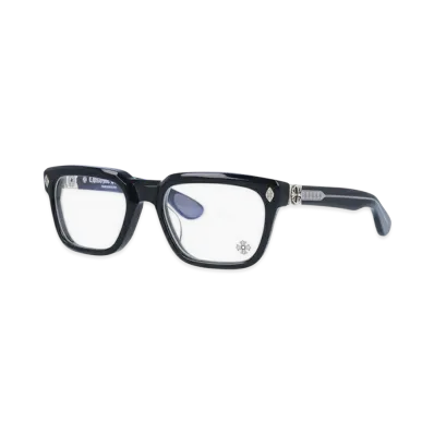 Chrome Hearts DAFFADLDO 53 Square Floral "Black"