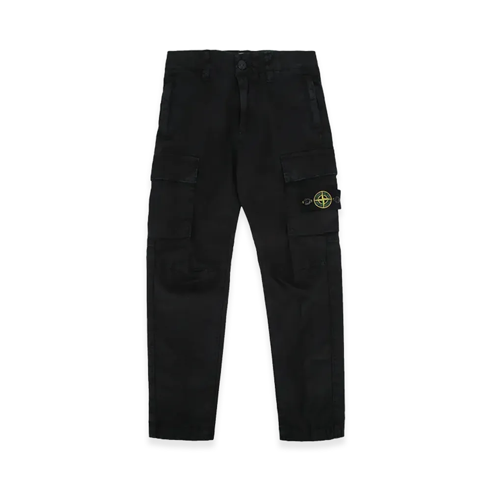 Stone Island Kids Trousers "Black"