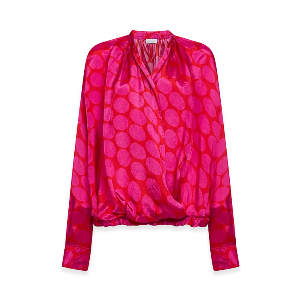 DRIES VAN NOTEN Women's Shirts "Fuchsia"