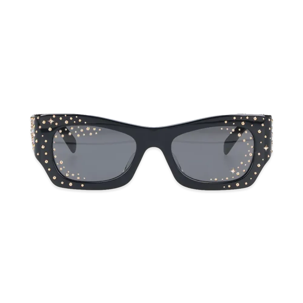 CELINE Women's Graphic S333 Sunglasses "Black"