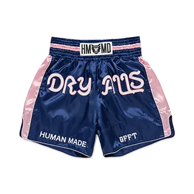 HUMAN MADE Bangkok Muay Thai Shorts "Navy"